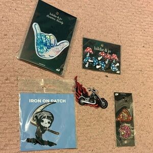 Assorted Iron-On Patches